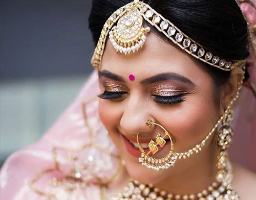 indian bridal makeup artist vadodara