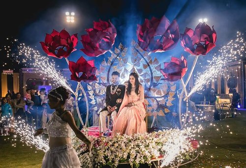 best bride groom entry theme vadodara