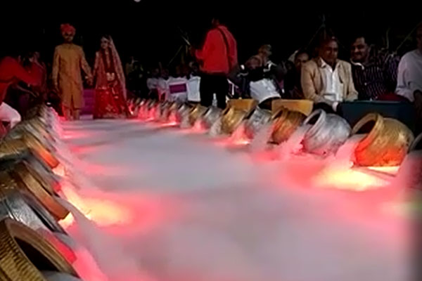 best bride groom entry vadodara