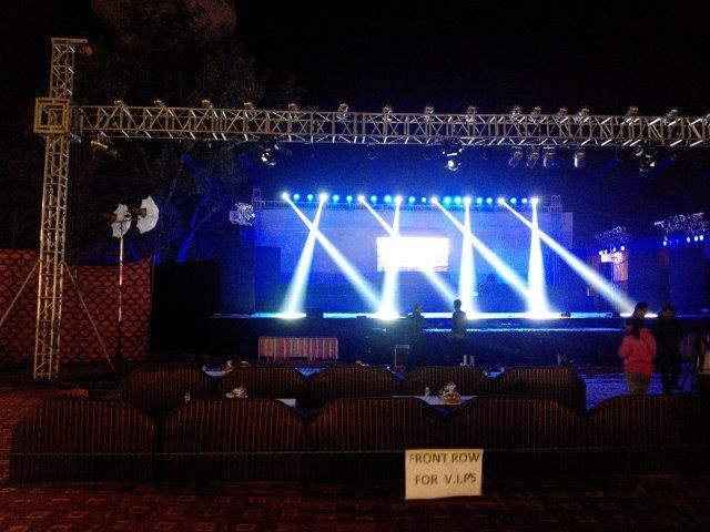 stage and Light setup vadodara